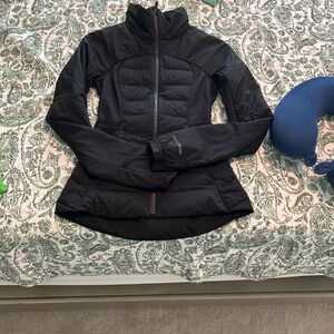 Lululemon Athletica Black Puffer Jacket